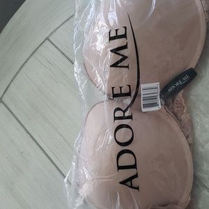 Adore me Bra & lace panties 40dd. Xl